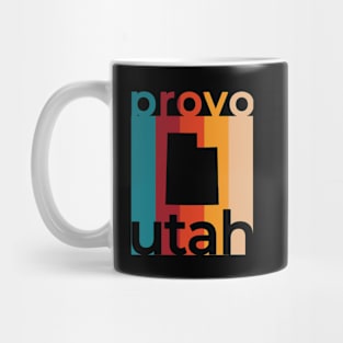 Provo Utah Retro Mug